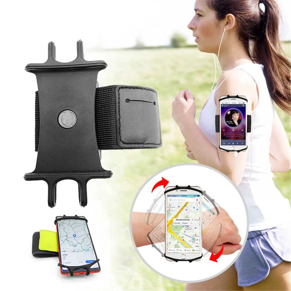 MUMIAN Holder Smartphone Wristband Armband Rotatable Running Sport - HA01221