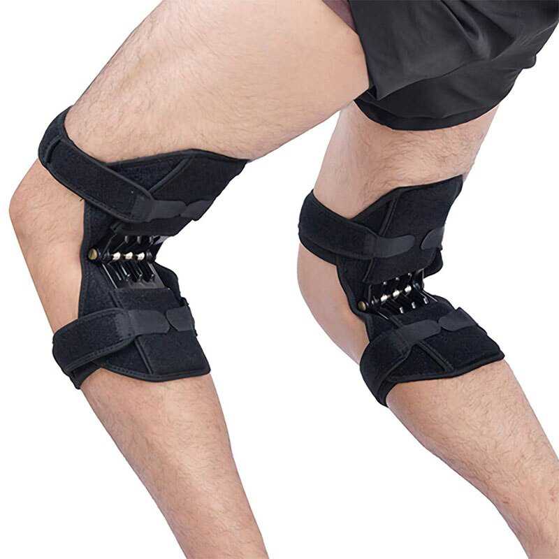 GREAT Power Knee Booster Pads Spring Force Stabilizer 2 PCS - MY-013