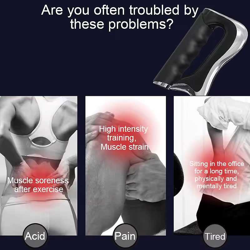 MYOFASCIAL Alat Pijat Genggam Electric Whole Body Muscle Massage Tool - YJK078