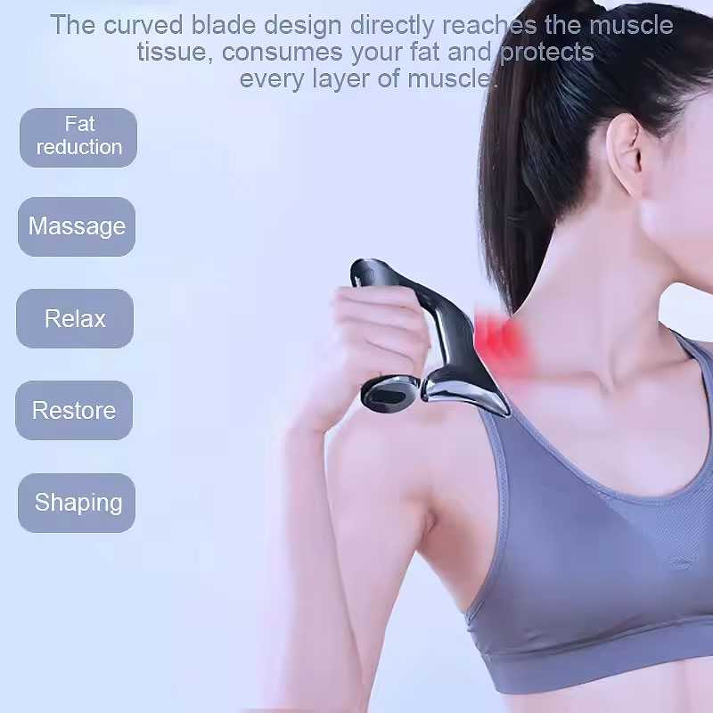 MYOFASCIAL Alat Pijat Genggam Electric Whole Body Muscle Massage Tool - YJK078