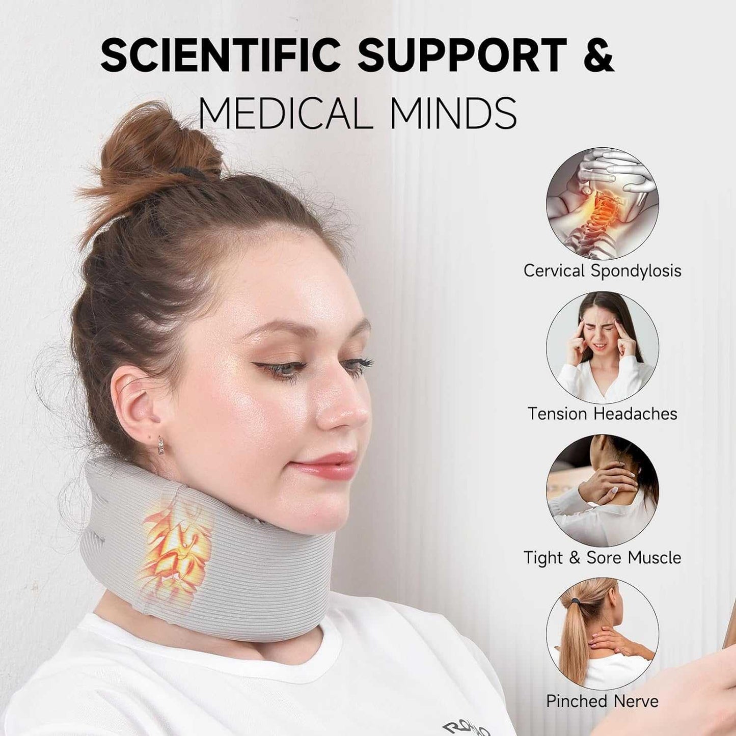 NeNeck Penyangga Leher Ergonomic Neck Collar Support Brace 42cm - 001