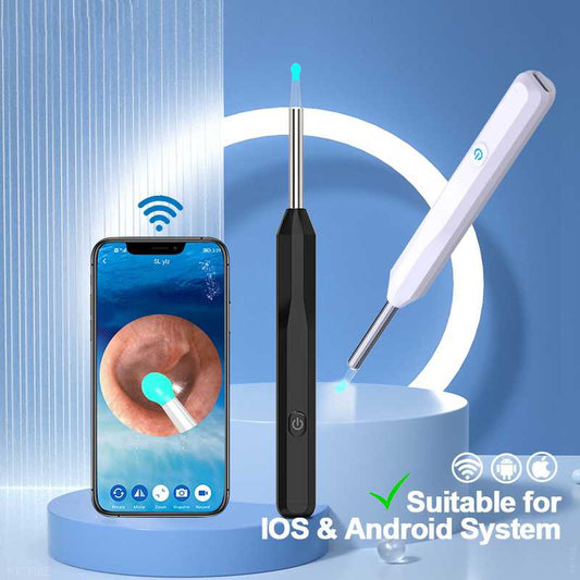 TaffOmicron Kamera Endoskopi Pembersih Telinga Endoscope HD WiFi - NE6