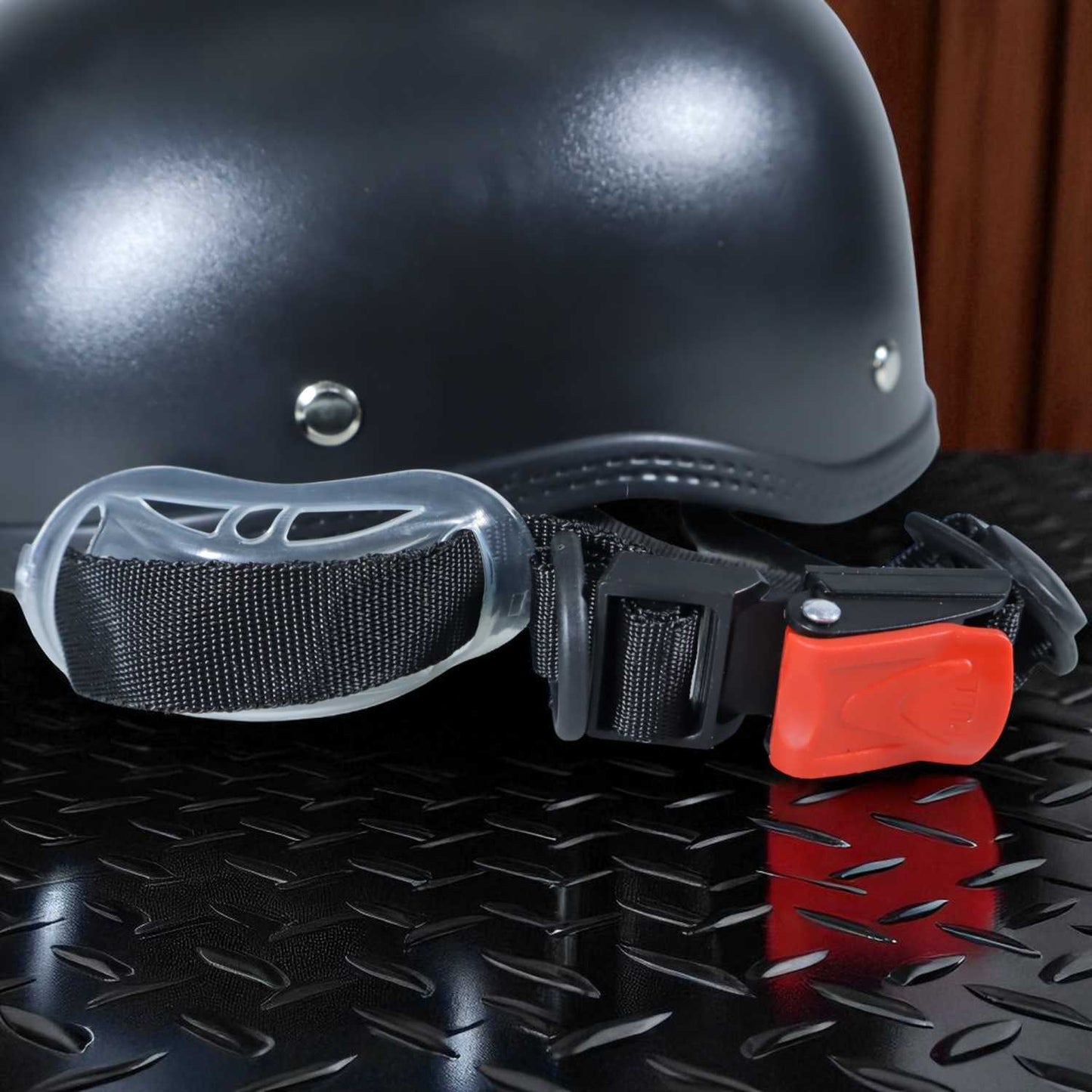 NOPNOG Helm Sepeda Skuter Retro Half Motorcycle Helmet - NP-25