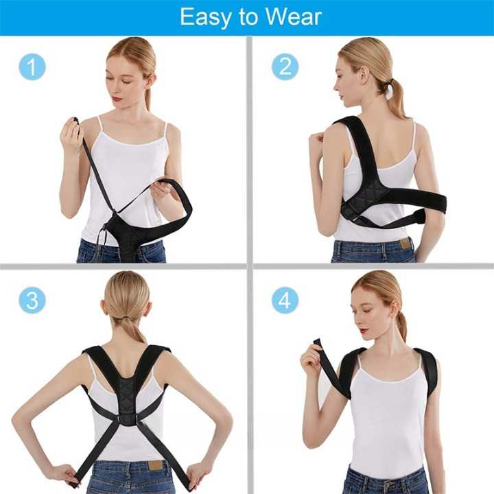 NUOYI MIAO Tali Body Harness Korektor Postur Punggung Size M - NY-15