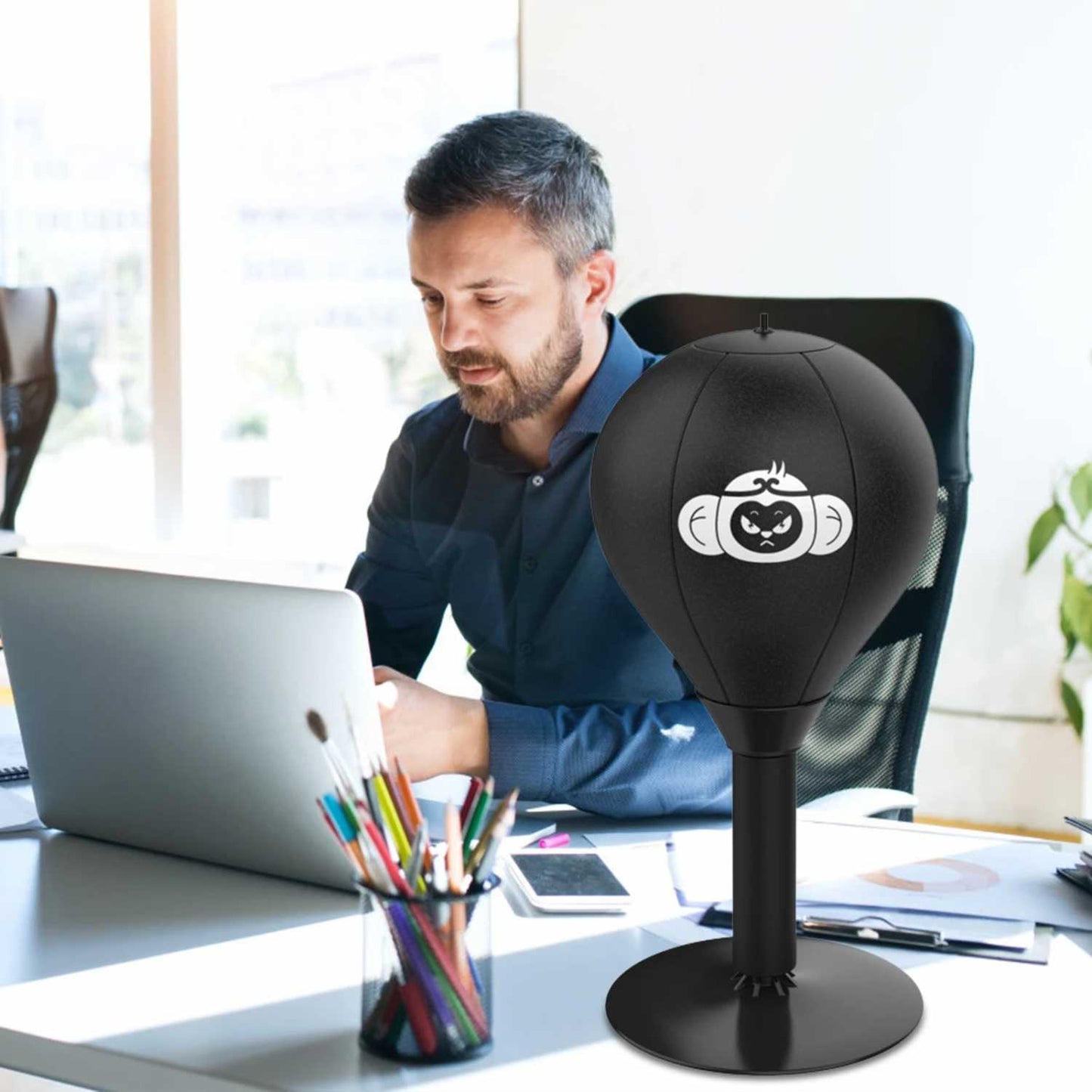 ODOU Samsak Target Tinju Desktop Portable with Suction Cup - OD10