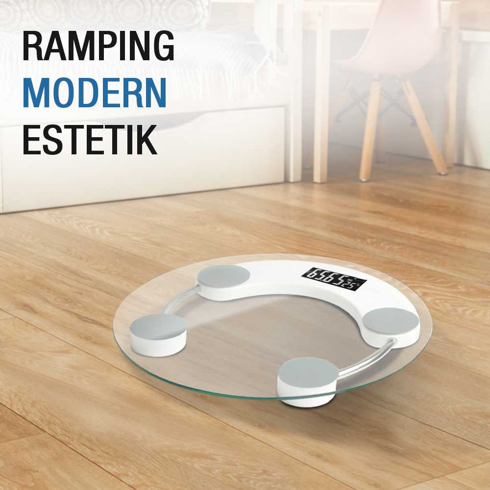 OEIN Timbangan Badan Digital Scale Rechargeable 180kg - TB18