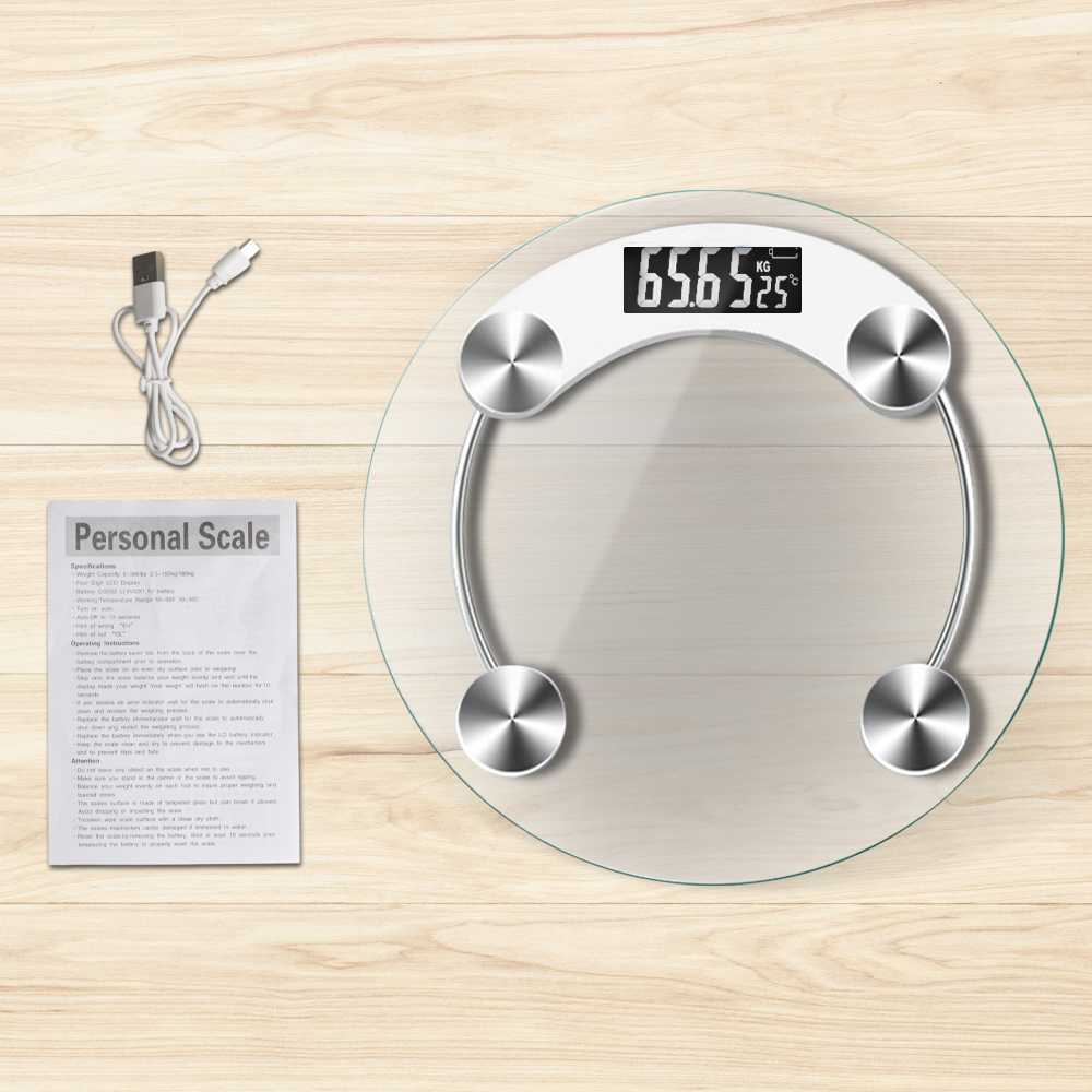 OEIN Timbangan Badan Digital Scale Rechargeable 180kg - TB18