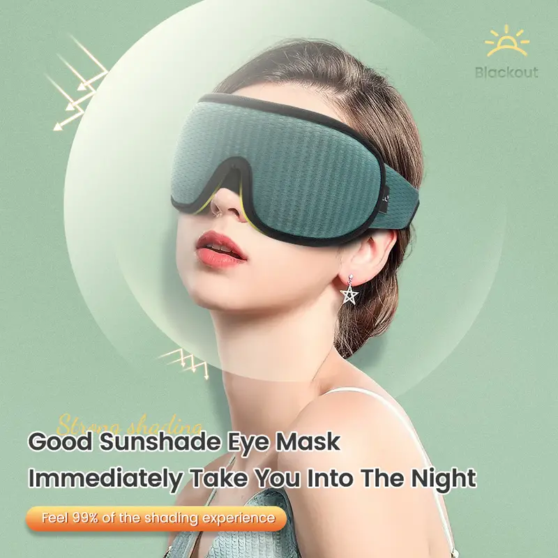 PERFK Penutup Mata Tidur 3D Eye Mask Blindfold Soft Comfortable - PF65