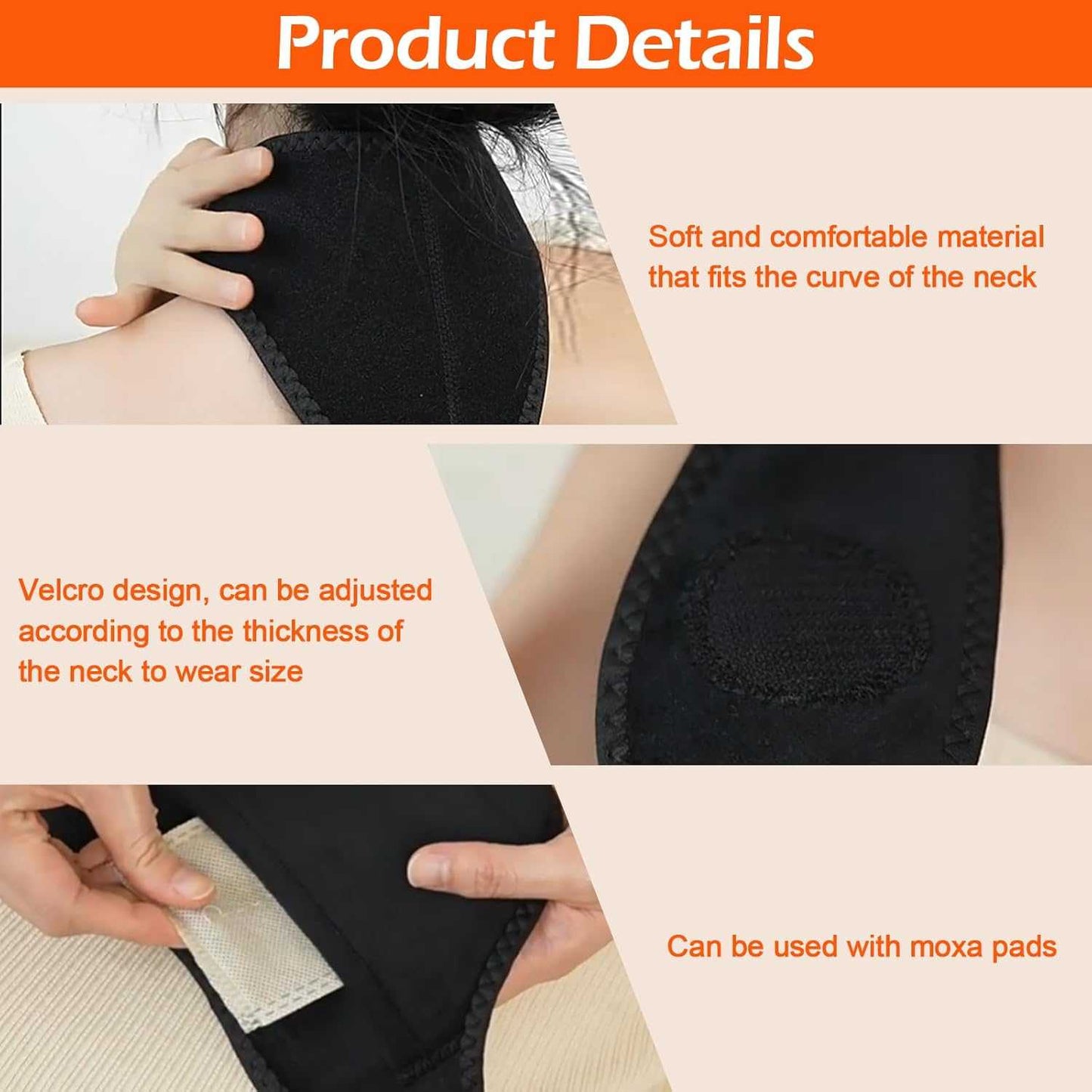 PIGIPU Alat Terapi Pijat Leher Hot Compress Heated Pain Relief USB - PG3