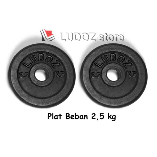 Plat Beban Dumbell Plate Barbell - 2.5kg