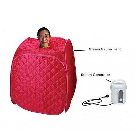 Portable Sauna Steam Steamer Box Bath Pemanas Bakar Kalori Tubuh Olah