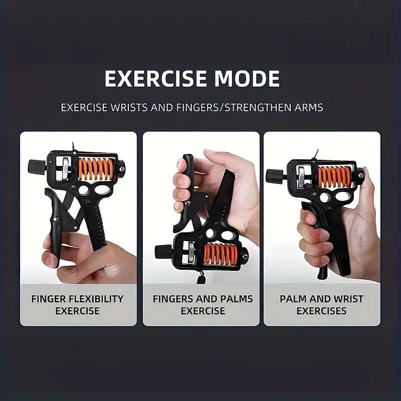 POWIST Hand Grip Adjustable Finger Strength Power Exercise 5-165kg - PST-15