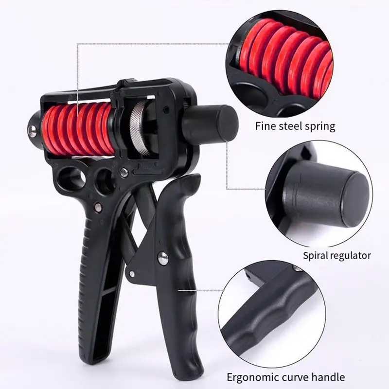 POWIST Hand Grip Adjustable Finger Strength Power Exercise 5-165kg - PST-15