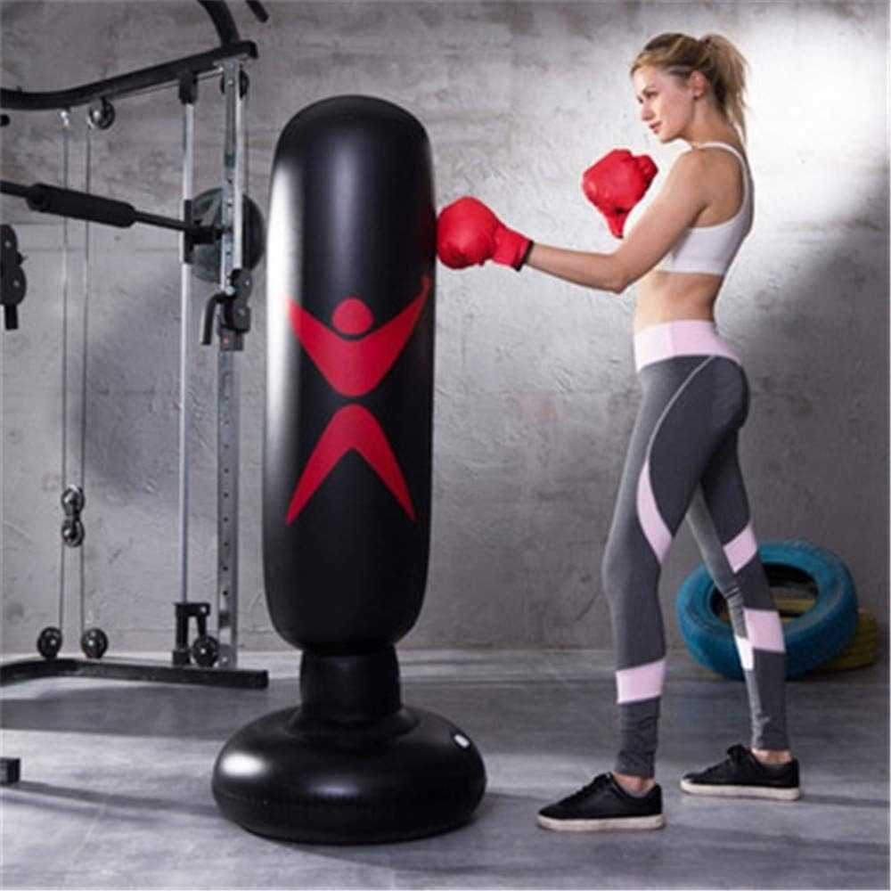 PUNCH Vertical Punching Bag Inflatable Classic Samsak Tinju 1.6M - PC-16