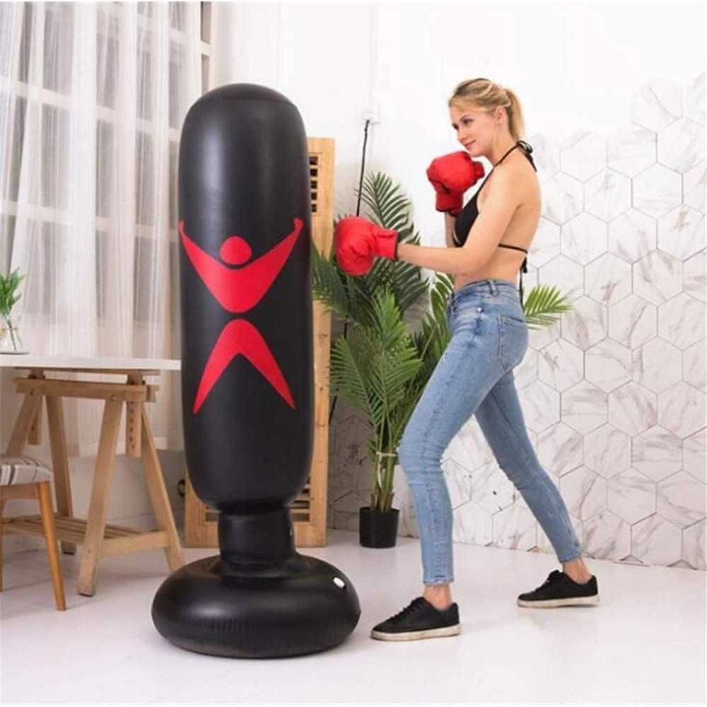 PUNCH Vertical Punching Bag Inflatable Classic Samsak Tinju 1.6M - PC-16