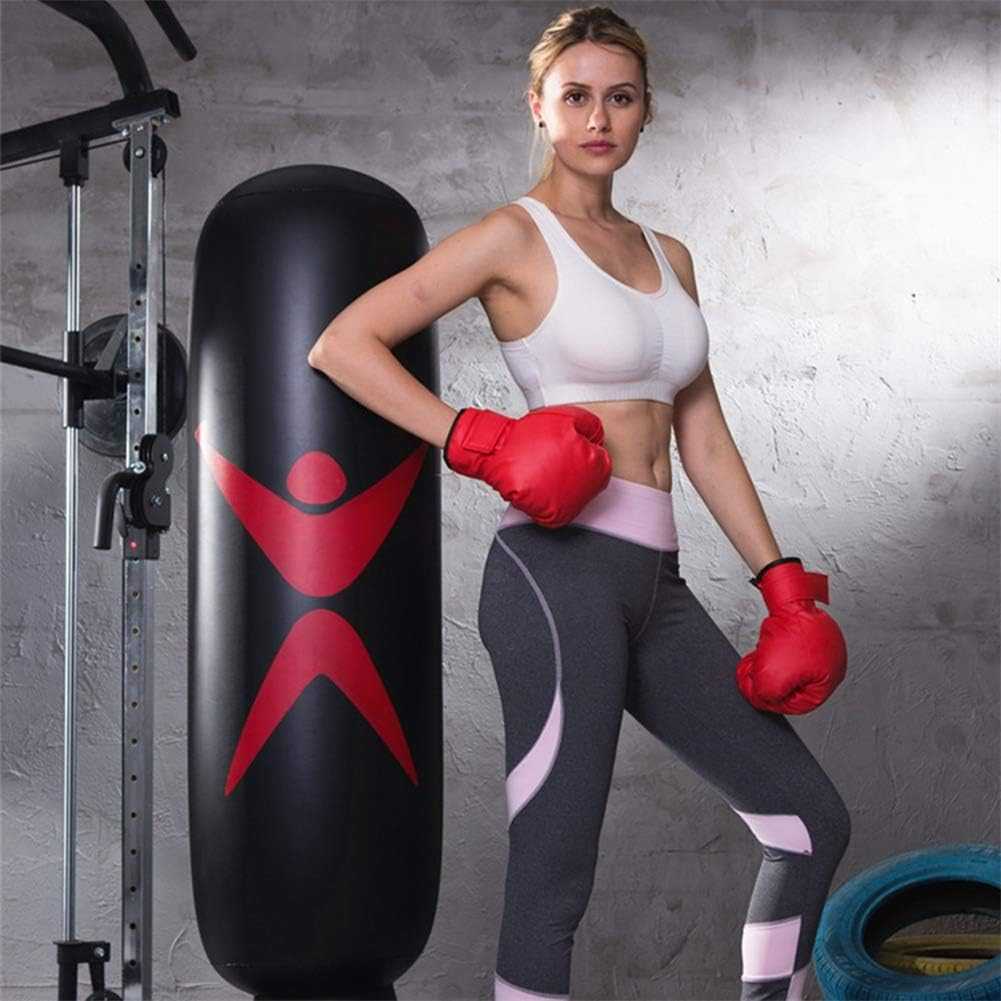 PUNCH Vertical Punching Bag Inflatable Classic Samsak Tinju 1.6M - PC-16