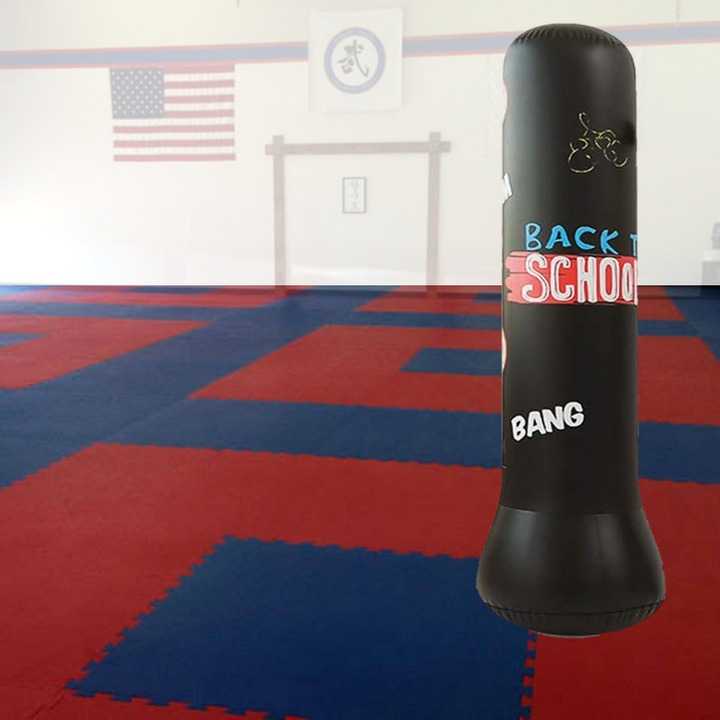 PUNCH Vertical Punching Bag Inflatable Samsak Tinju 1.2M - P-12