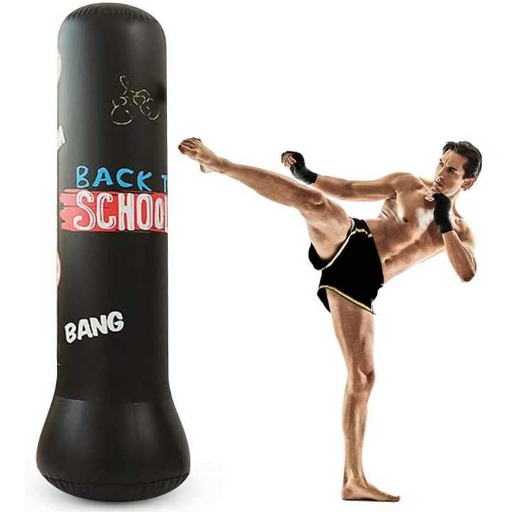 PUNCH Vertical Punching Bag Inflatable Samsak Tinju 1.2M - P-12