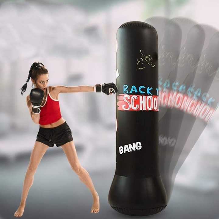 PUNCH Vertical Punching Bag Inflatable Samsak Tinju 1.2M - P-12