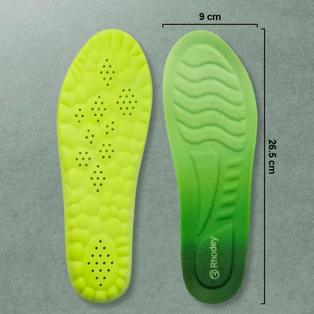Rhodey Insole Sepatu Alas Kaki Orthopedic Breathable 4D - 6031