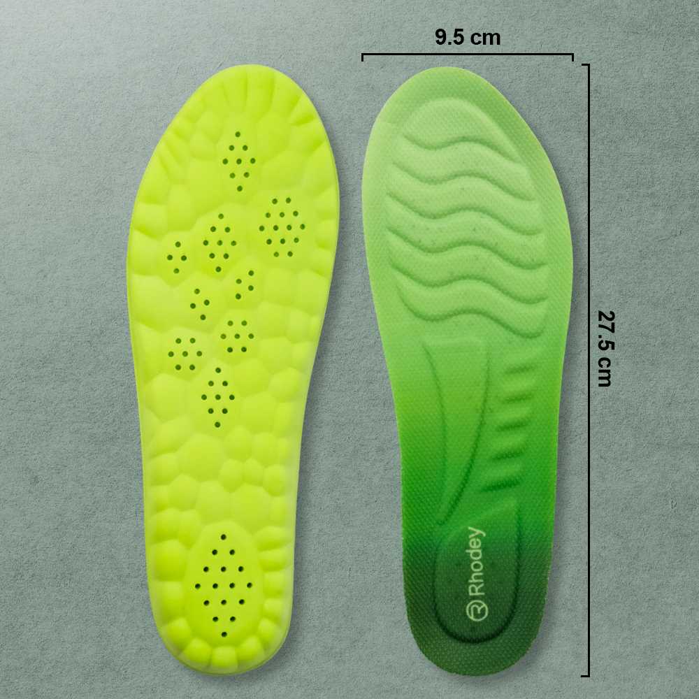 Rhodey Insole Sepatu Alas Kaki Orthopedic Breathable 4D - 6031