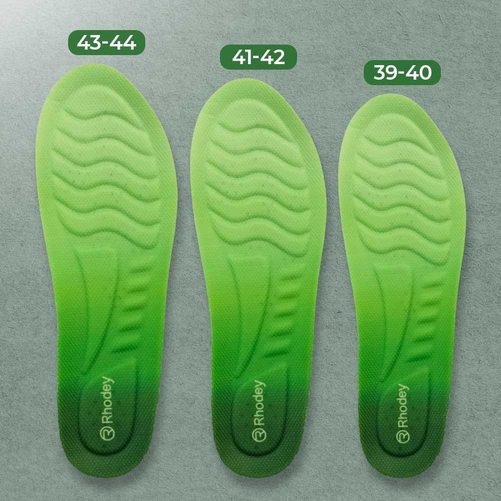 Rhodey Insole Sepatu Alas Kaki Orthopedic Breathable 4D - 6031