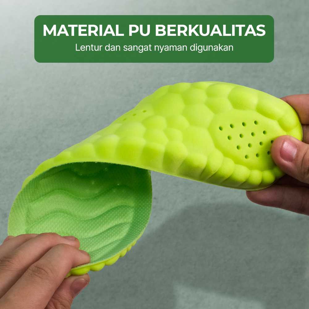 Rhodey Insole Sepatu Alas Kaki Orthopedic Breathable 4D - 6031