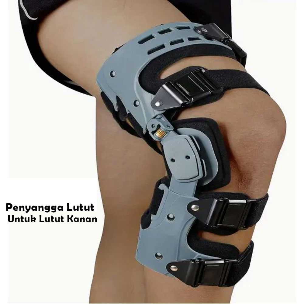 RITSU Penyangga Lutut Adjustable Knee Brace PP Aluminium - R-40