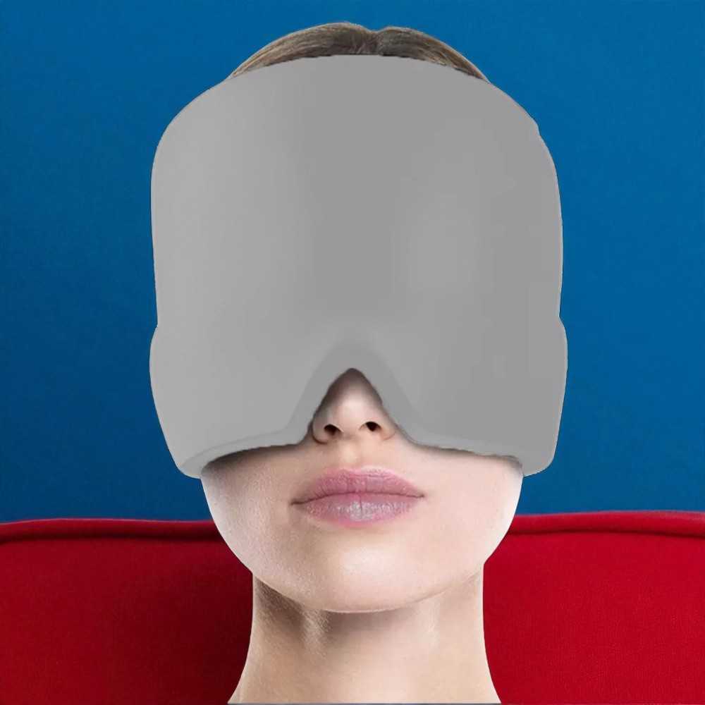 RMS Alat Terapi Kompres Kepala Migrain Gel Ice Cold Migraine Cap 215g - RS033