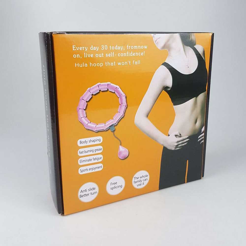 RUNASK Alat Fitness Cincin Pelangsing Hula Hoop Waist Adjustable - RK013