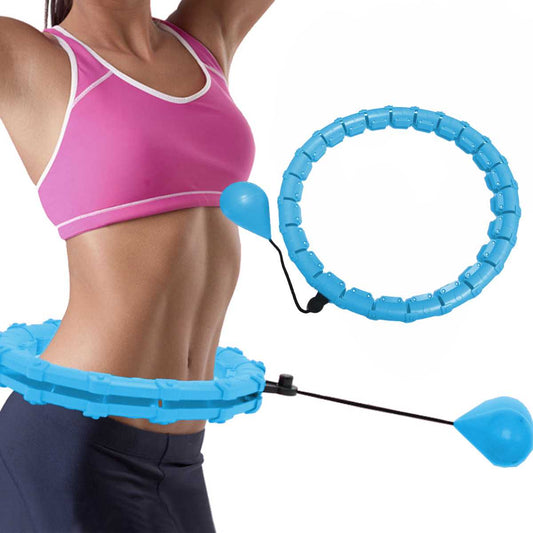 RUNASK Alat Fitness Cincin Pelangsing Hula Hoop Waist Adjustable - RK013