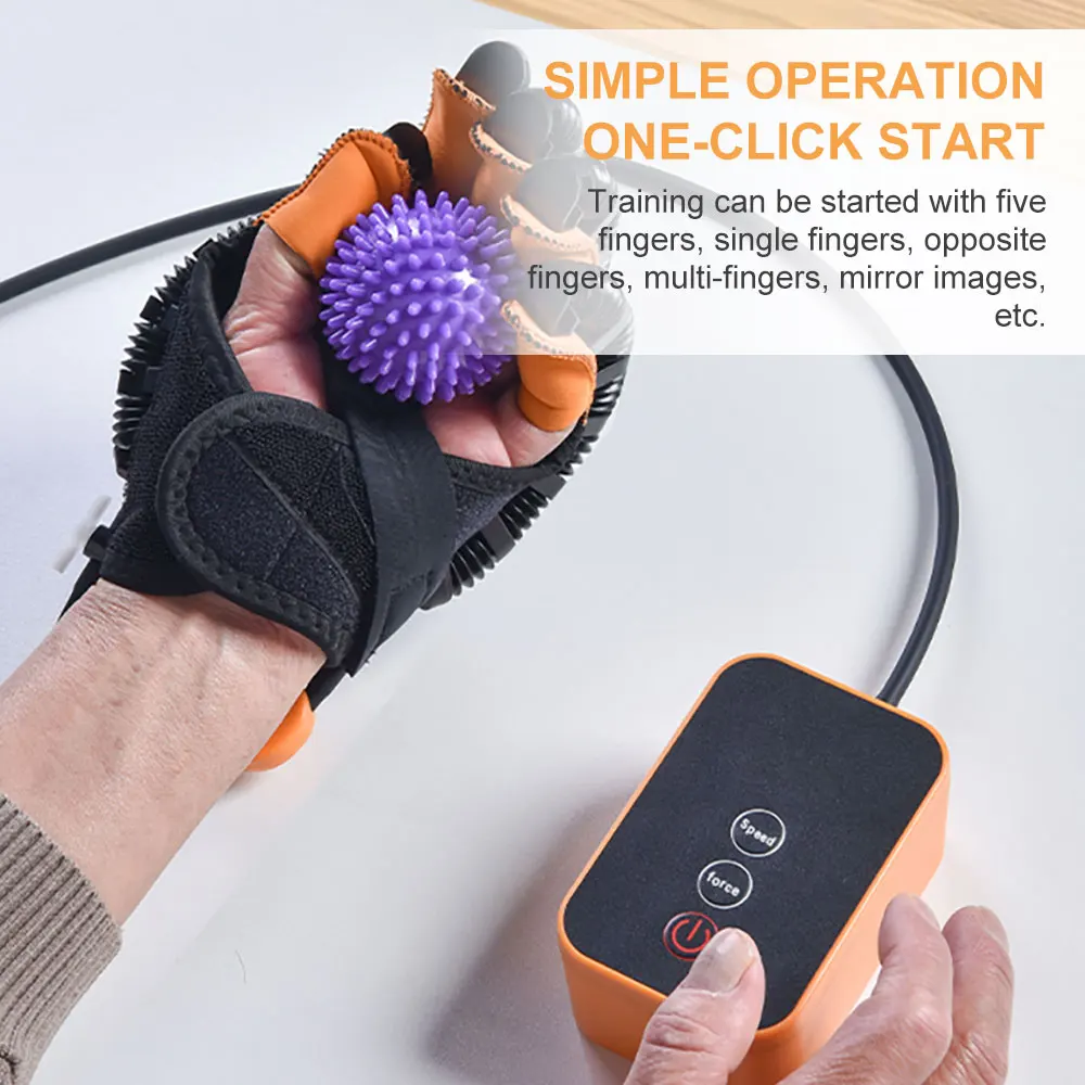 Salorie Sarung Tangan Terapi Robot Glove Rehabilitation 8W Size L - ML-115A