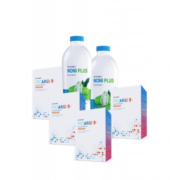 Synergy Paket NONI PRO ( 4 Box ProArgi-9+ Plus 2 Botol Noni Plus )