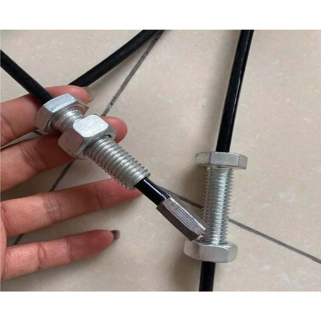 PASANG KLEM BOLA + BAUT TALI KABEL SLING GYM IMPORT