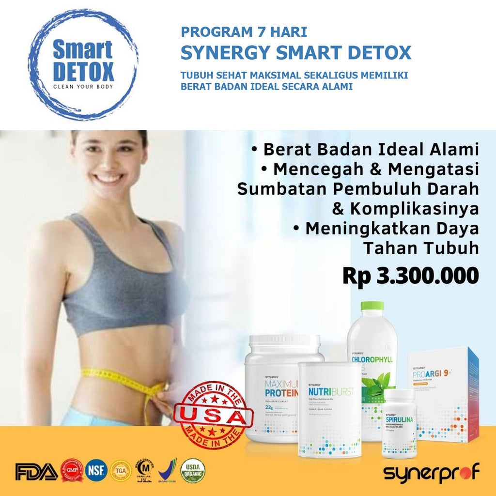 Synergy Smart Detox Program 7 Hari