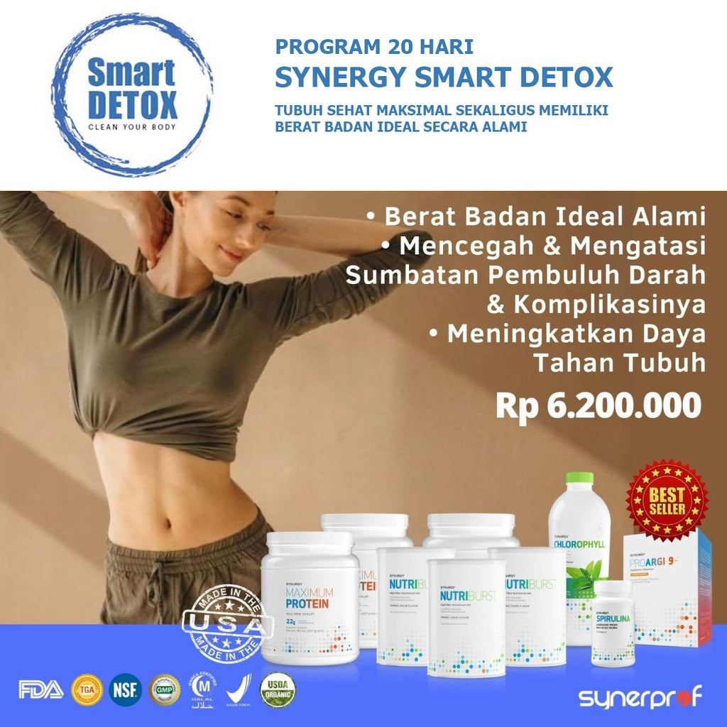 Synergy Smart Detox Program 20 Hari