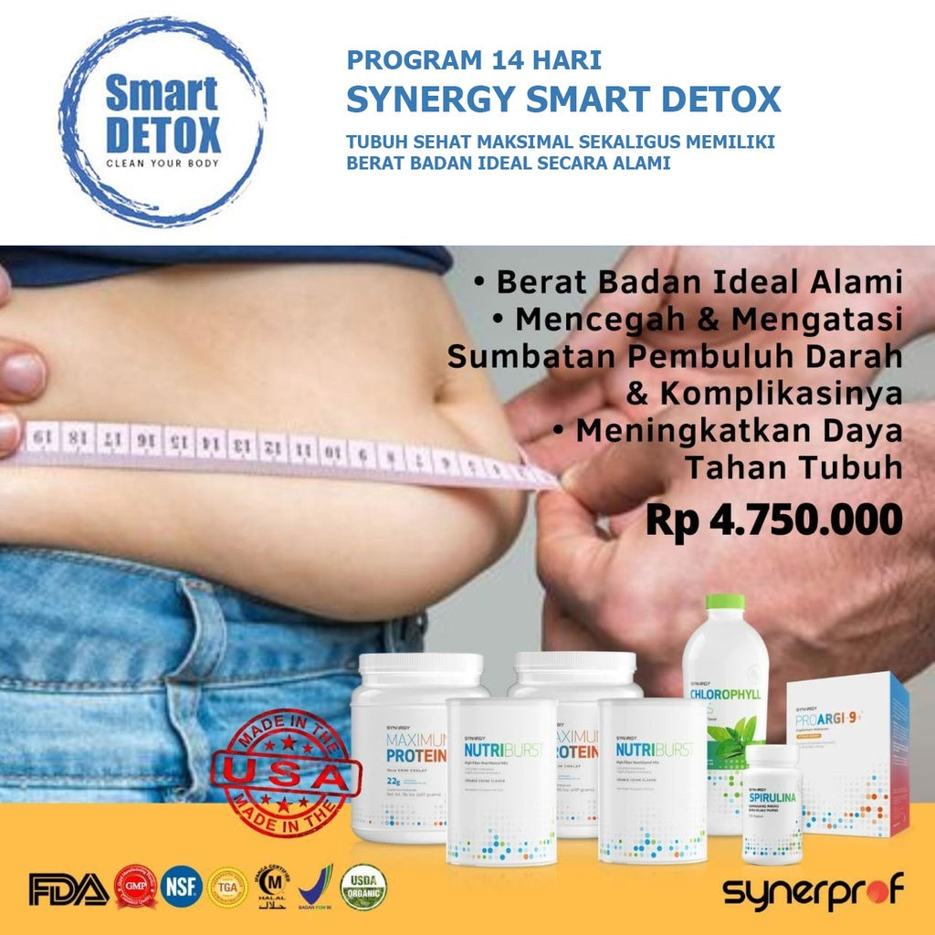 Synergy Smart Detox Program 14 Hari