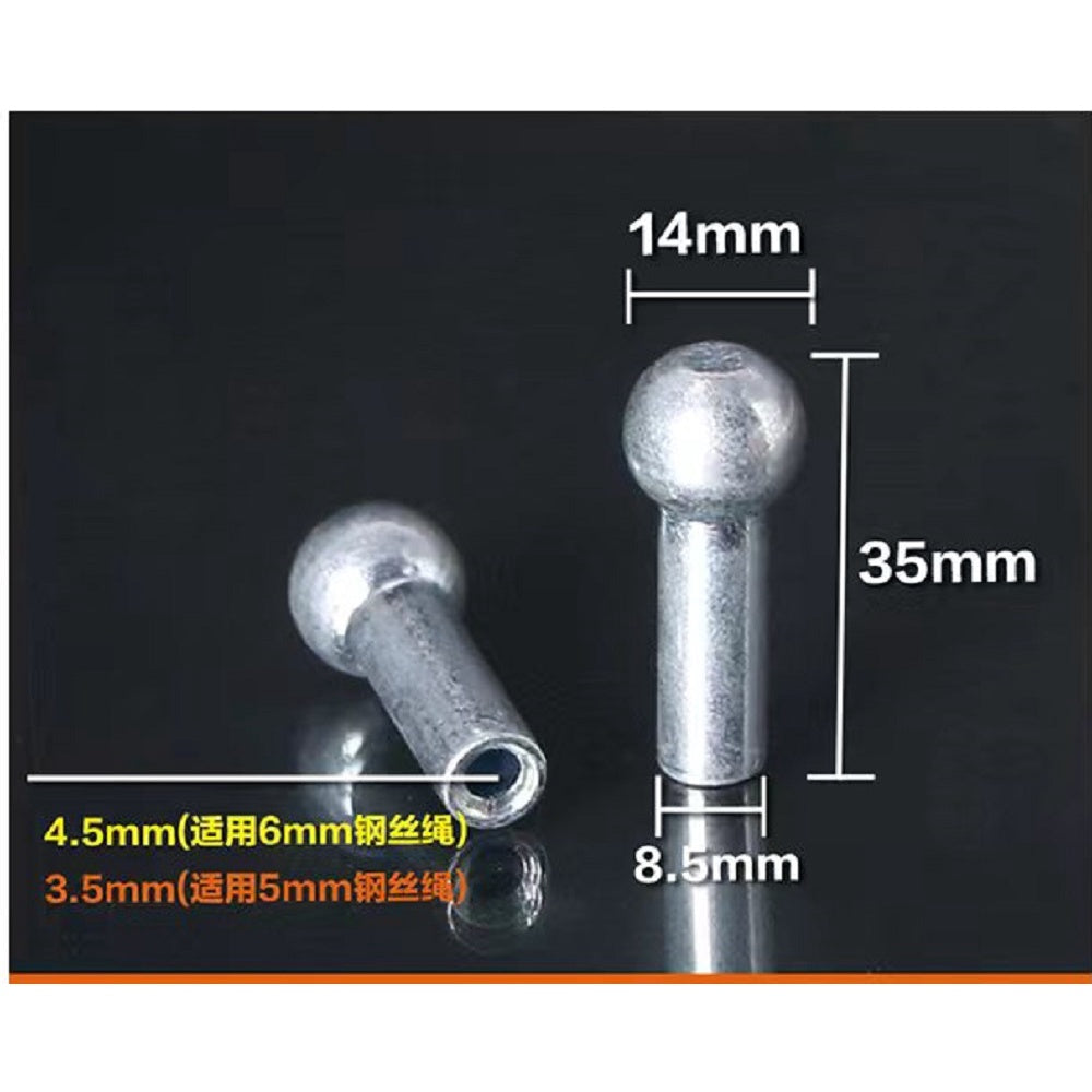 Sparepart Alat Fitness Gym Klem Pentul 6 mm - 5 mm