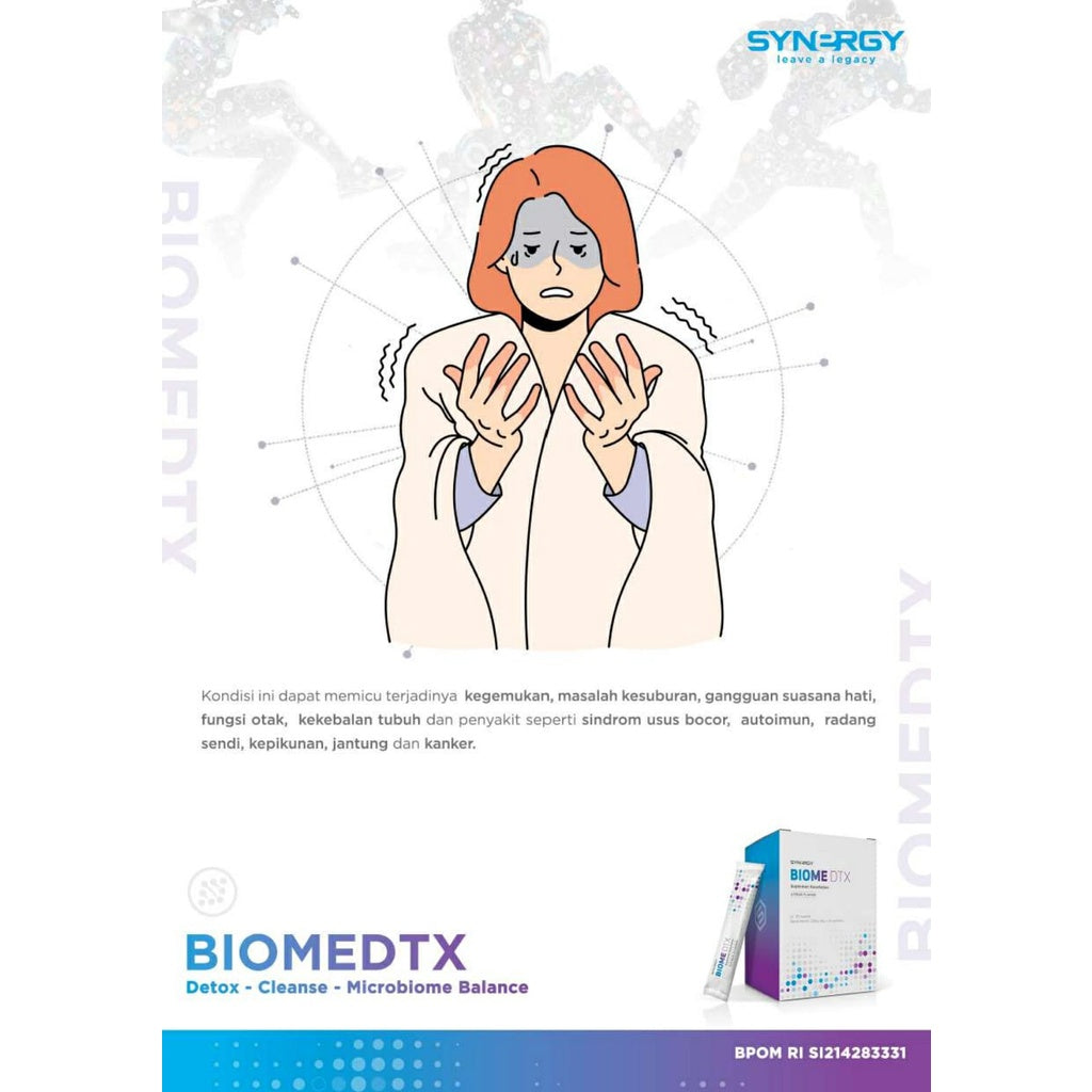 Synergy BIOME DTX untuk menyehatkan saluran pencernaan