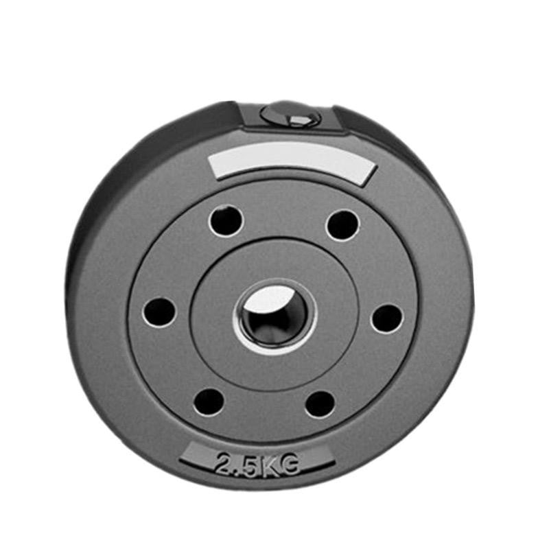 POTENCE PLATE DUMBELL 5KG DUMBEL PLAT PVC BEBAN BARBEL BARBELLL DUMBBELL 5 KG PLAT POTENCE