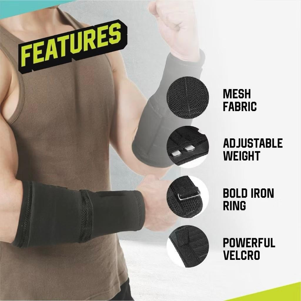 POTENCE Adjustable Weighted Vest 15kg Rompi Beban Jaket Beban 35kg Wrist & Ankle Weight Rompi Beban 15 kg