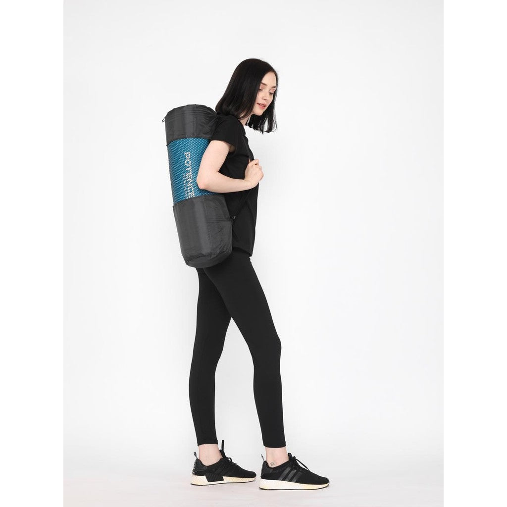 POTENCE MATRAS YOGA MAT 8 MM MATRAS OLAHRAGA NBR MATRAS YOGA ANTI SLIP KARPET OLAHRAGA MEDITASI GYM FITNESS TEBAL 8MM