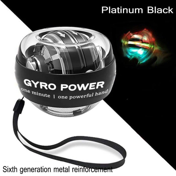 POTENCE Power Wrist Ball Alat Latihan Tangan Wrist Ball Gyro Spinner Exercise alat gym fitness