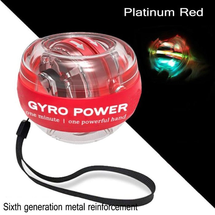 POTENCE Power Wrist Ball Alat Latihan Tangan Wrist Ball Gyro Spinner Exercise alat gym fitness