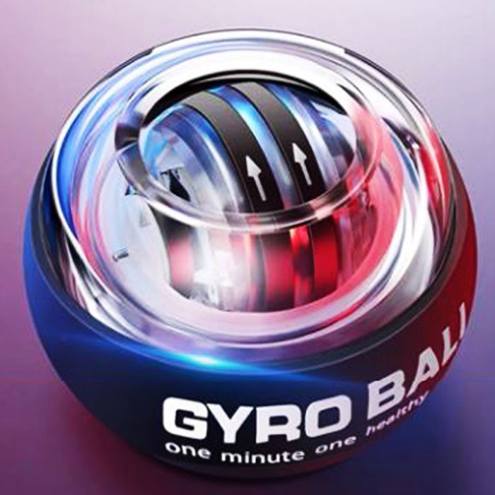 POTENCE Power Wrist Ball Alat Latihan Tangan Wrist Ball Gyro Spinner Exercise alat gym fitness