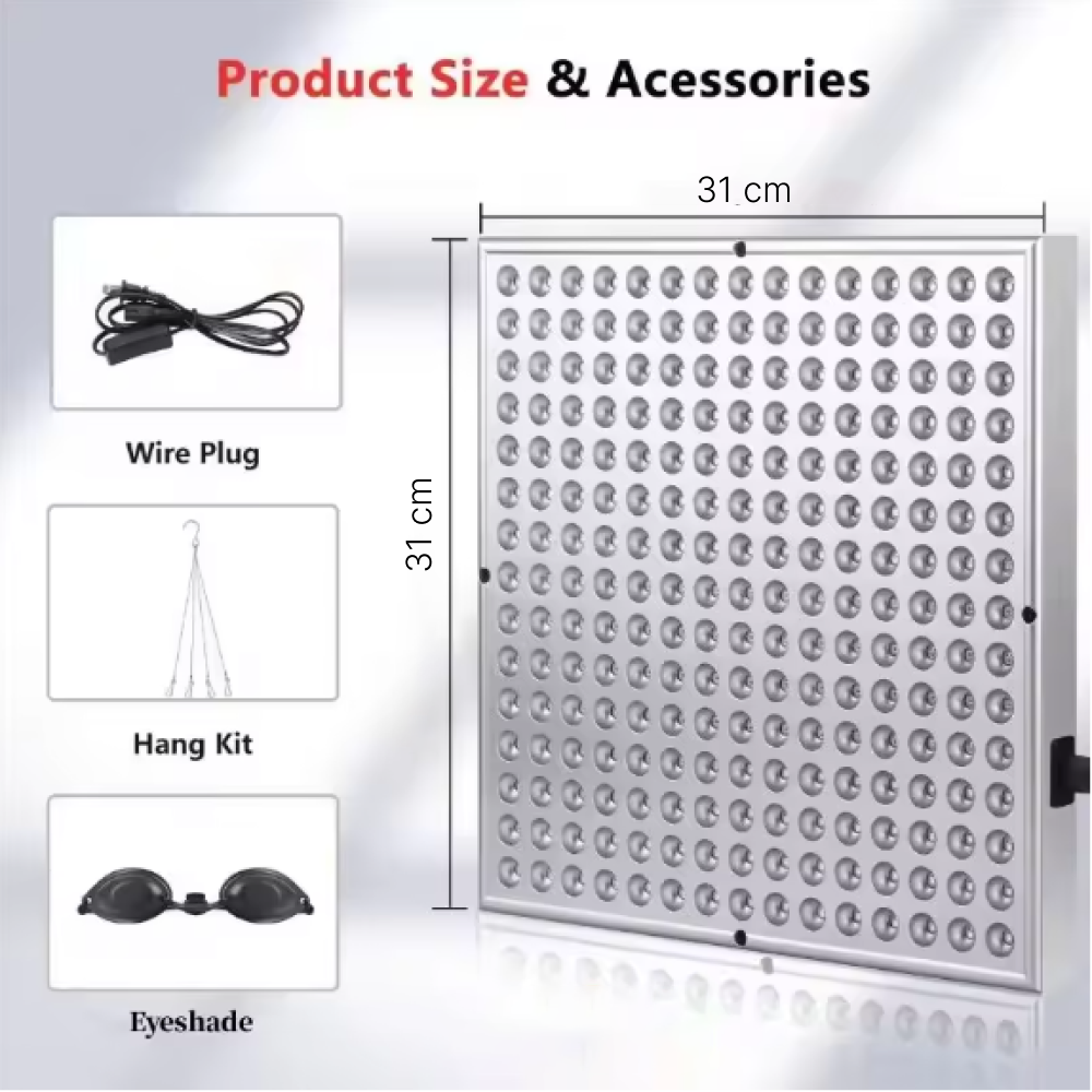 SGROW Lampu Terapi Infrared Physiotherapy Lamp 650nm 850nm 45W - SG45