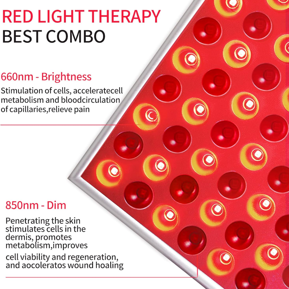 SGROW Lampu Terapi Infrared Physiotherapy Lamp 650nm 850nm 45W - SG45