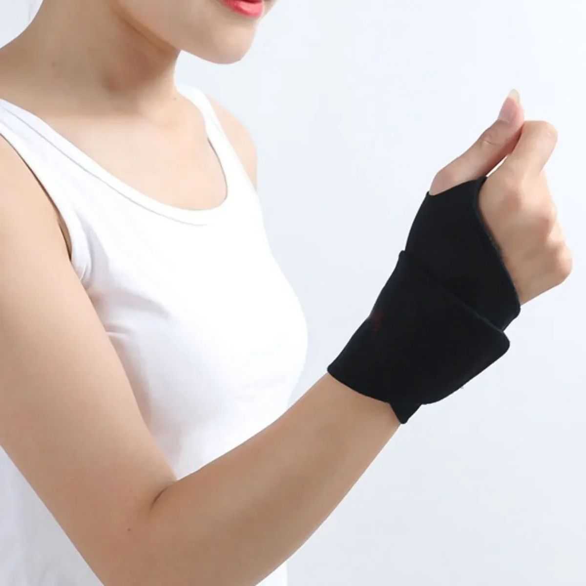 SHW Pelindung Pergelangan Tangan Magnetic Therapy Wrist Guard 1 PCS - SHW-A1