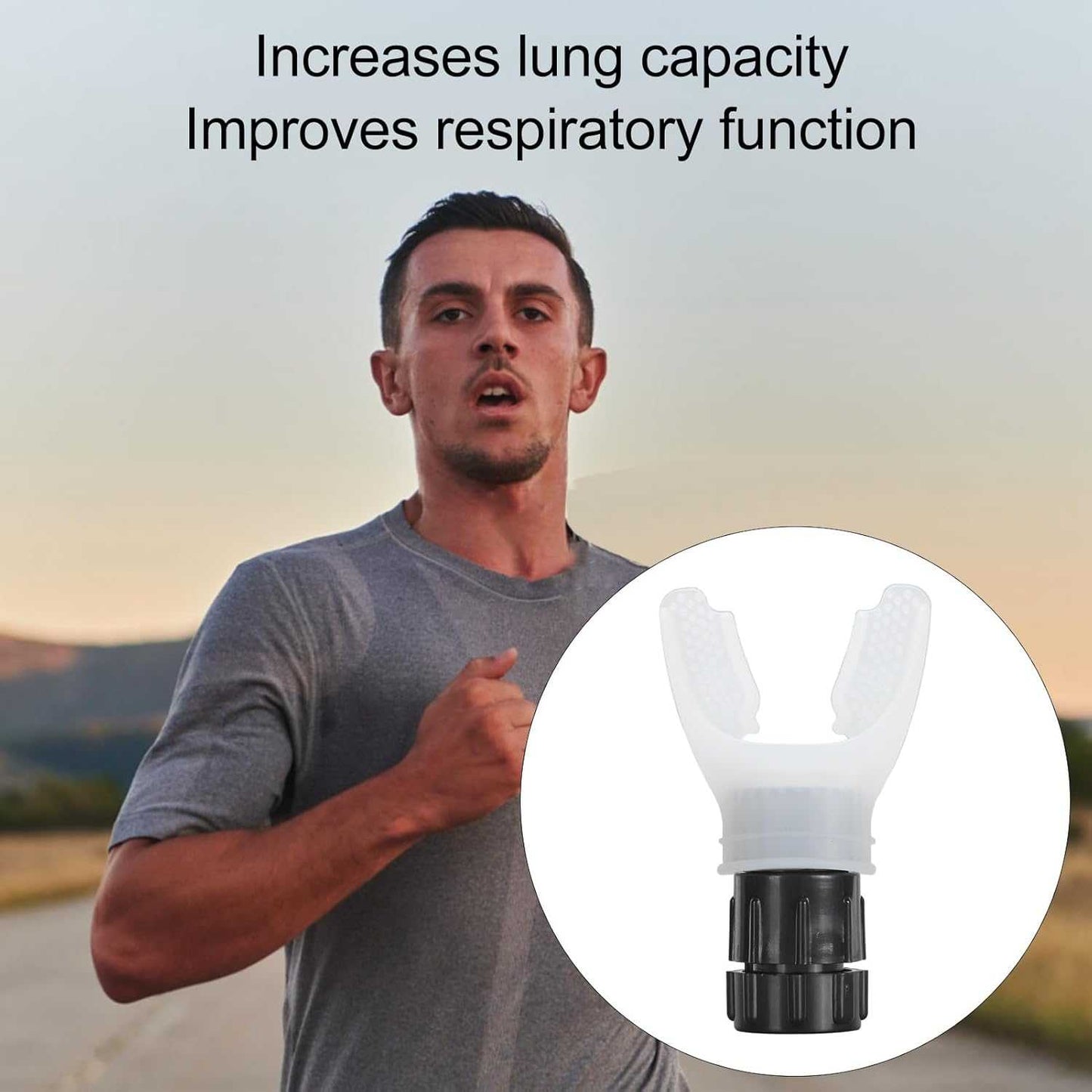 Slyz Alat Bantu Latihan Pernapasan Portable Breathing Lung Trainer - Slyz28