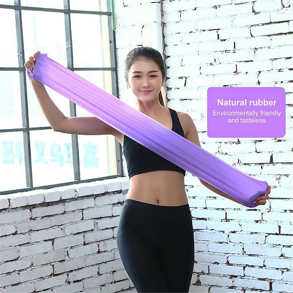 Slyz Tali Stretching Yoga Resistance Band Gym Fitness 150x15cm - Slyz46